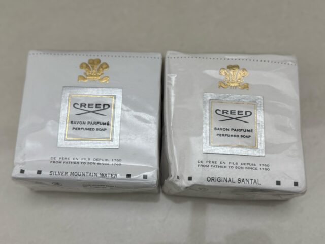 Authentic creed soap