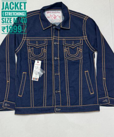 Authentic true religion
Denim jacket ( stretching)
Size m/40
₹1999-/