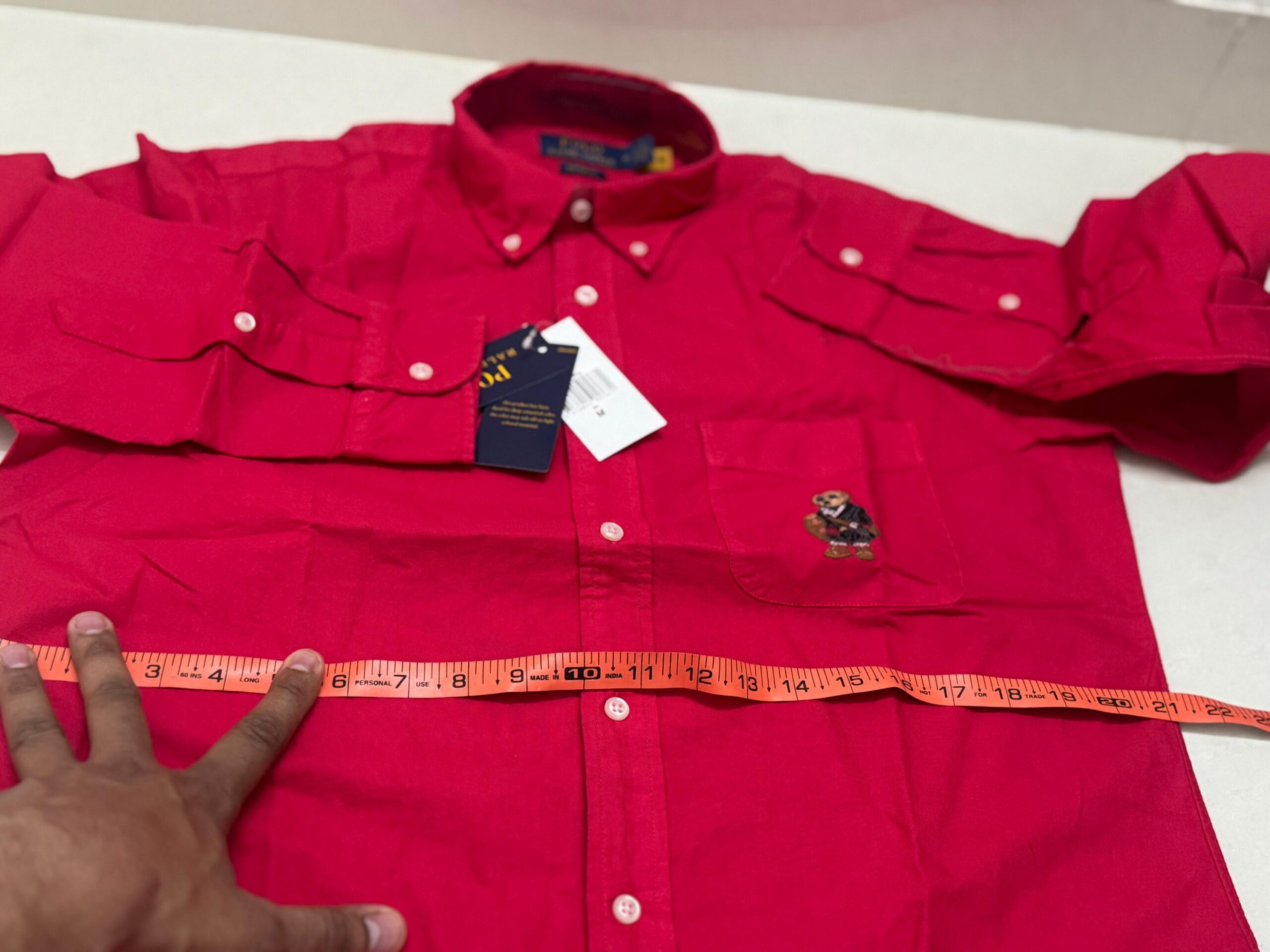 Authentic Ralph lauren teddy
Size m/42
₹1599-/ - Image 2