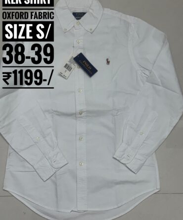 Authentic Ralph lauren
Oxford fabric
Size s/38-39
₹1199-/