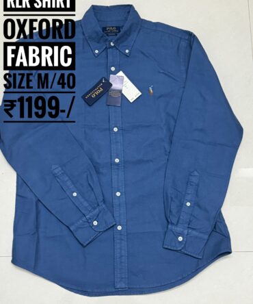 Authentic Ralph lauren
Oxford fabric
Size M/40
₹1199-/