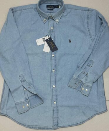 Authentic Ralph lauren
Denim shirt ( stretching fabric)
Size xL/44
Mrp $138
Deal price ₹1099-/