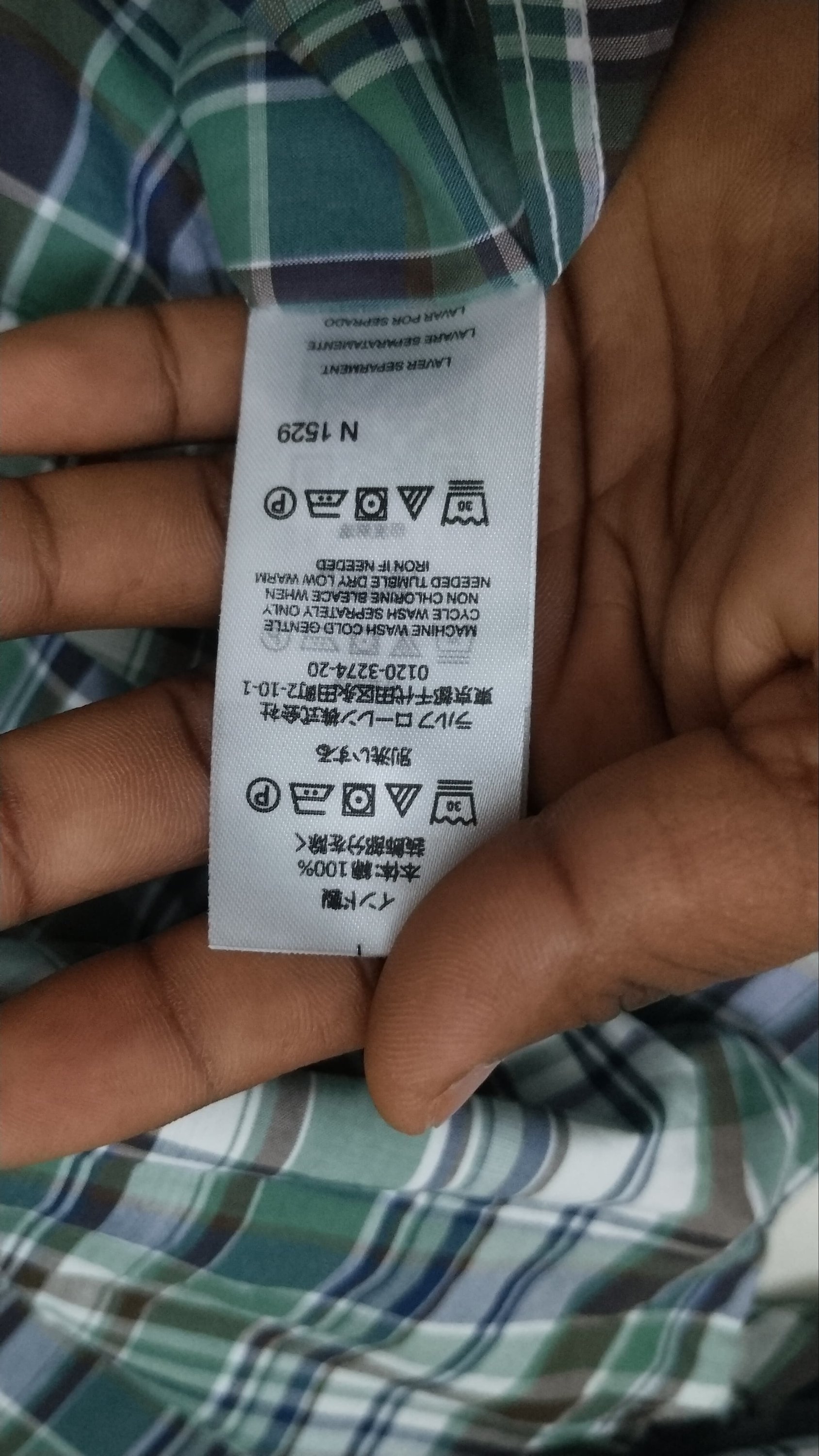 Gant shirt
Size M/40
₹599-/ - Image 2