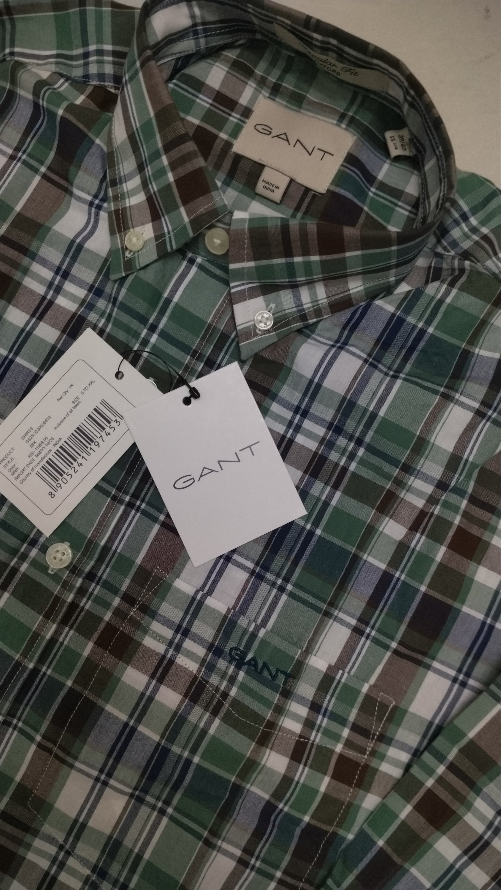 Gant shirt
Size M/40
₹599-/ - Image 3
