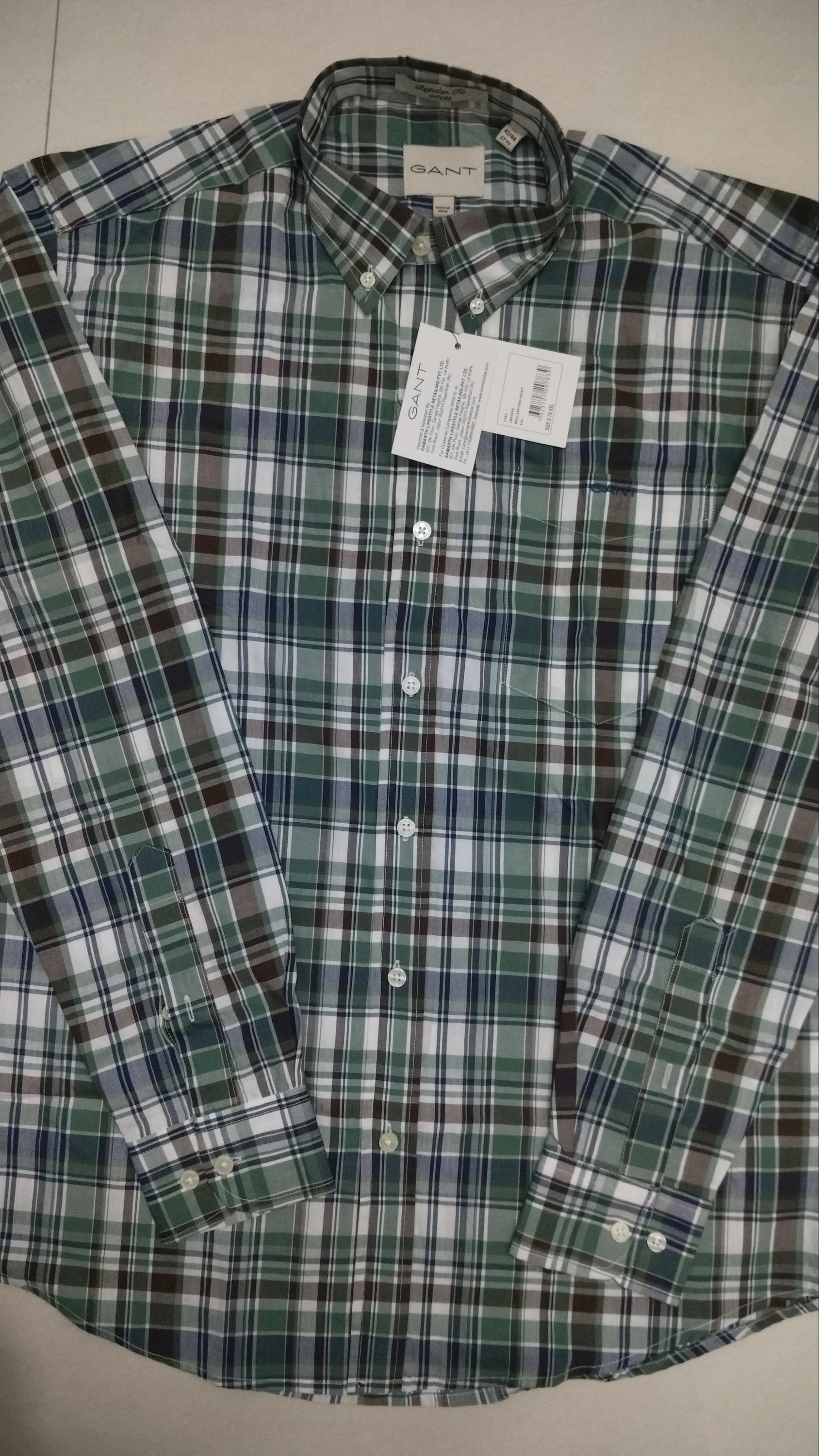 Gant shirt
Size xl /44
₹699-/