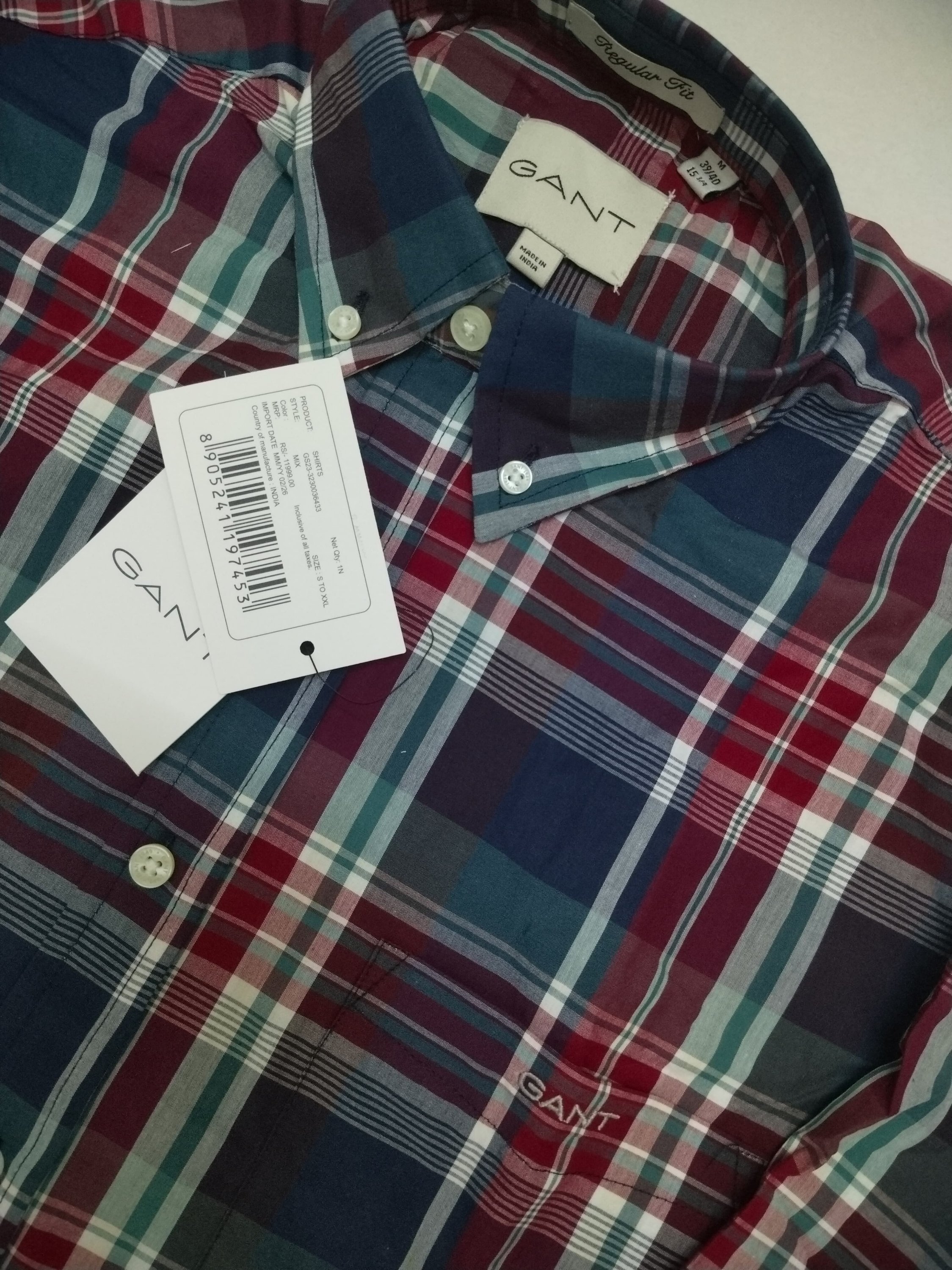 Gant shirt
Size m/39
₹599-/ - Image 2