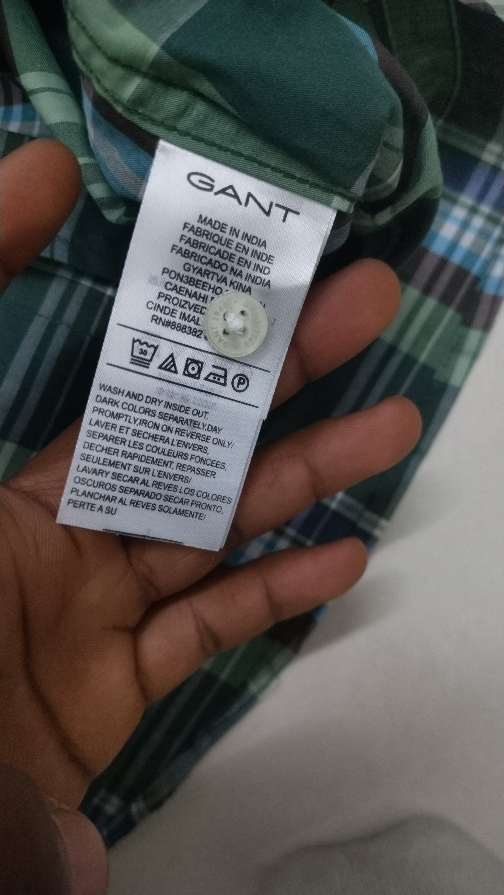 Gant shirt
Size L/42
₹799-/ - Image 2